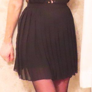 BCBGeneration Black Sexy Evening Dress, size 4.